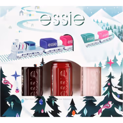 Faites-vous plaisir ou faites plaisir à vos proches en choisissant un magnifique coffret de cosmétiques essie mini triopack.  ...