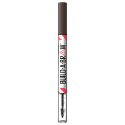 Maybelline New York Build-A-Brow 2en1 Feutre à Sourcils Gel Fixateur 10 ml - Teinte : 260 Deep Brown