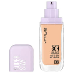 Maybelline New York Superstay 30H Fond de Teint Mat Lumineux 35 ml - Teinte : 108