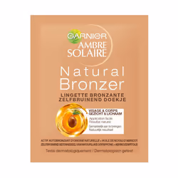 Garnier - Lingettes Bronzantes Visage & Corps Ambre Solaire -