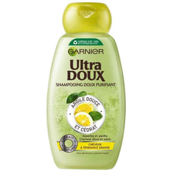 GARNIER Ultra Doux Shampoing purifiant - A largile douce et cédrat - 250 ml