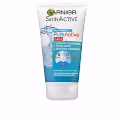 Pure Active 3 en 1 gel limpiador piel grasa 150 ml