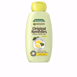 Remèdes Originaux shampooing doux à l’argile et au citron