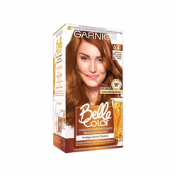 Coloration Belle Color Garnier 6.41 Châtain Très Clair Cuivré Sage