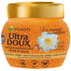 Masque merveilleux Ultra Doux GARNIER - Aux huiles dargan et de camélia - 320 ml
