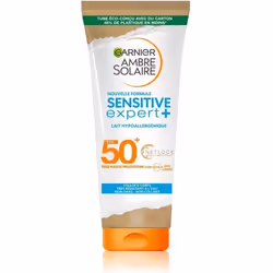 Lait Ambre Solaire Sensitive Expert+ GARNIER FPS50+ - 200 ml