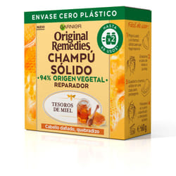 Original Remedies shampoing solide trésors de miel 60 gr