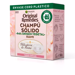 Original Remedies shampoing solide doux et apaisant 60 gr