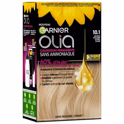 Coloration Permanente - Garnier - OLIA - 10.1 Blonde Populaire Ultra Clair - Sans ammoniaque - Crème