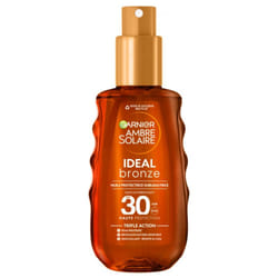 Garnier Ambre Solaire Ideal Bronze Huile Protectrice SPF30 150 ml