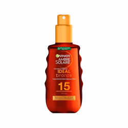 Garnier - Huile Protectrice Ideal Bronze SPF 15 Ambre Solaire -