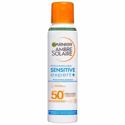 Brume solaire - Garnier - Ambre Solaire Sensitive Expert+ - SPF50+ - 150ml - Hypoallergénique