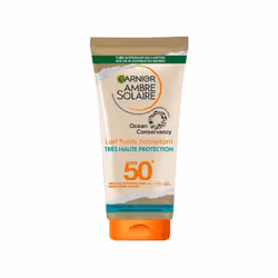 Lait Fluide Hydratant - GARNIER - Ambre Solaire - SPF50+ - 175ml - Protection UV