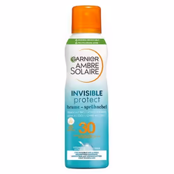 Brume solaire SPF30 - Garnier - Ambre Solaire Invisible Protect - Texture ultra légère - Sans alcool - 200ml