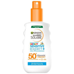 Garnier - Spray Hypoallergénique Enfant Ambre Solaire Sensitive Expert + FPS 50+ - - TU