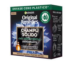 Original Recedies shampoing solide équilibrant au charbon magnétique 60 gr