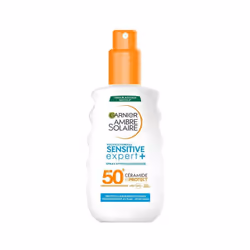 Spray Solaire - Garnier - Sensitive Expert+ - SPF50+ - 150ml - Hypoallergénique