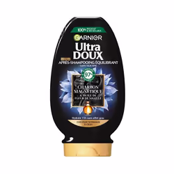 Garnier Ultra Doux Après-Shampooing Charbon Magnétique 200ml