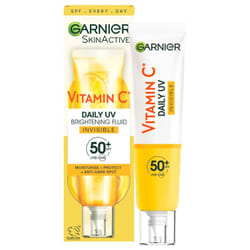 Garnier SkinActive Vitamine C Fluide Anti-UV Quotidien Anti-Taches Invisible SPF50 + 40 ml