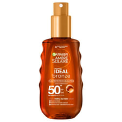 Garnier Ambre Solaire Ideal Bronze Huile Protectrice Sublimatrice SPF50+ 150 ml