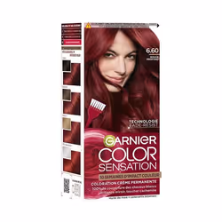 Garnier Color Sensation Coloration Permanente 6.60 Rouge Profond