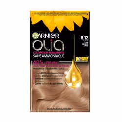 Garnier Olia Coloration 8.12 Blond Clair Cendré Irisé 120g