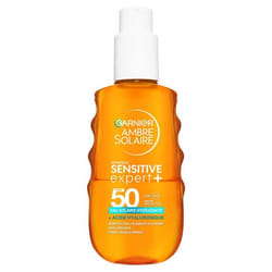 Garnier Ambre Solaire Sensitive Expert + Eau Solaire Hydratante SPF50 150 ml