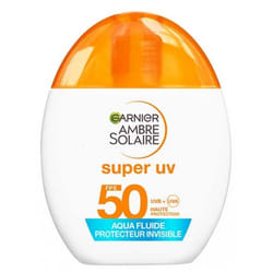 Garnier Ambre Solaire Super UV Aqua Fluide Protecteur Invisible SPF50 40 ml
