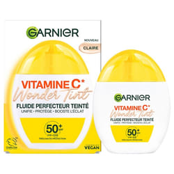 Garnier SkinActive Vitamine C Fluide Perfecteur Teinté Wonder Tint SPF50+ 40 ml