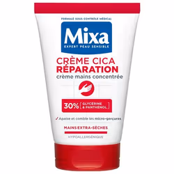Crème Mains Réparatrice - Mixa - Cica-Mains - 50ml - Apaisante - Résistante à leau