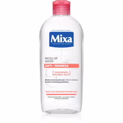 L’eau micellaire MIXA Anti-Irritation est enrichie en particules actives ultra-fines qui capturent les impuretés et les résid ...