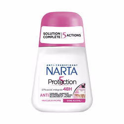 Narta - Déodorant 48 h Protection 5-en-1 - Fraîcheur Propre 50ml -