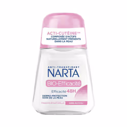 Narta - Anti-Transpirant Bio-Efficacité - Fraîcheur Naturelle 50ml -