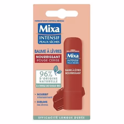 Baume à lèvres - Mixa - Naturel Rouge Cerise - 5g - Nourrissant - Hydratant - 100% Végétal