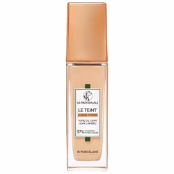 Fond de teint - La Provençale - Le Teint Soin Lumière - 30ml - 97% dingrédients naturels - Teinte 15 Porcelaine