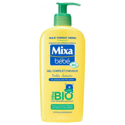 Mixa Bébé Gel Corps et Cheveux Aloe Vera Bio 300 ml