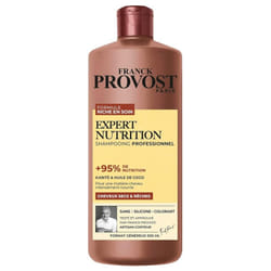 Franck Provost Expert Nutrition Shampoing Professionnel Cheveux Secs et Rêches 500 ml