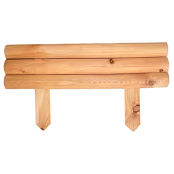 Retenue de terre en mélèze huilé 55 x 16.5 cm Unitaire