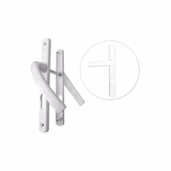 Description générale Ensemble de porte étroite en aluminium Ovalfiliz de la marque PRODIF, conçu pour offrir une solution est ...