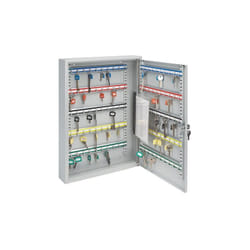 Sans Marque - Armoire 50 clés fermeture à clé gris clair - Maxiburo