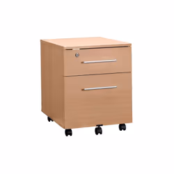 Placez votre caisson sous votre bureau ou à coté pour former une desserte Structure : panneau de particules mélaminé épaisseu ...