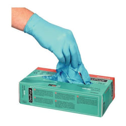 Honeywell - Gant jetable Dexpure 800-81 taille xl bleu nitrile en 374-2 catégorie epi iii