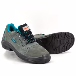Chaussures de sécurité en cuir perforé avec doublure antibactérienne, semelle intérieure et lacets. Vous êtes à la recherche  ...
