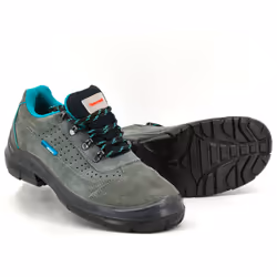 Chaussures de sécurité en cuir perforé avec doublure antibactérienne, semelle intérieure et lacets. Vous êtes à la recherche  ...