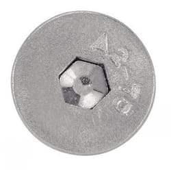 Vis à métaux tête fraisée six pans creux - Inox A2 10x50 mm - Boîte de 50