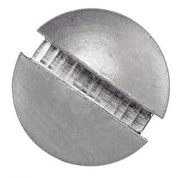 Vis à métaux tête fraisée fendue - Inox A2 5x14 mm - Boîte de 200