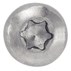 Acton - Vis à tole tête cylindrique large six lobes - Inox A2 4,8x9,5 mm - Boîte de 200