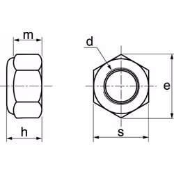 ACTON 626028 écrou 3600 pièce(s)