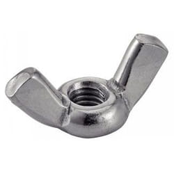 Ecrou à oreilles forme américaine inox A2 M14 boîte de 50 Acton 6260614 - Noir