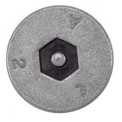 Acton - Vis tête fraisée six pans creux inviolable - Avec téton central - Inox A2 4x10 mm - Boîte de 100